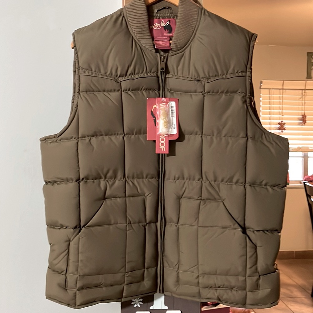 Rodeo clothing mens vest
